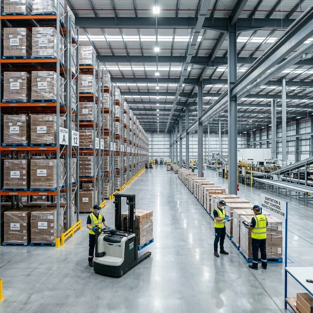 Operativos e instalaciones para logistica-bodegas